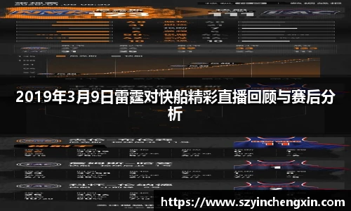 2019年3月9日雷霆对快船精彩直播回顾与赛后分析